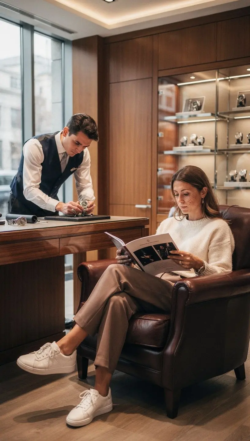 Precision tuning service for luxury watches.