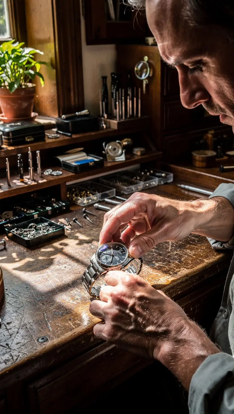 Premium watch maintenance and service overview image